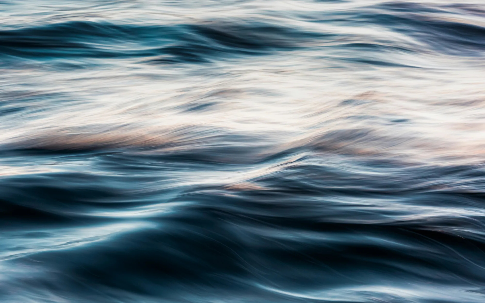 Abstract long exposure of flowing water